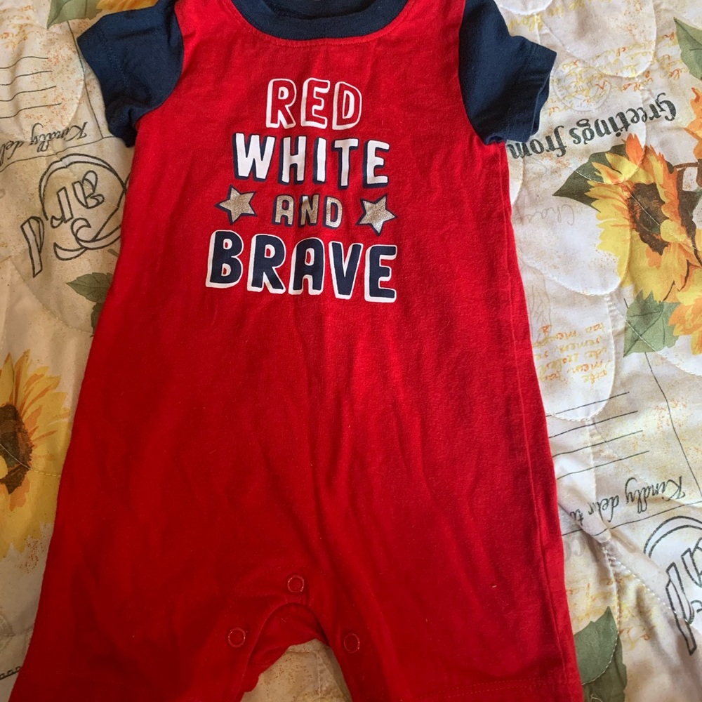 4th of July onesie